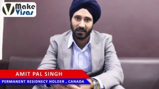 Vmake Visas Complaints  Vmake Visas Reviews  Testimonials by Amit Pal Singh [upl. by Eon555]