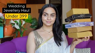 Messho Wedding Jewellery Haul Under 399 [upl. by Adiana]