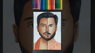 Draw but in 2 different culture part2 10kviewschallenge 100k follow pakistan india viralshort [upl. by Anassor]