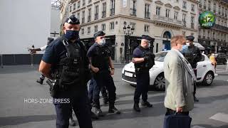 quotLa grande marche des harkisquot pour une loi de réparation  Rue de la Paix Paris  19 septembre 2020 [upl. by Noland]