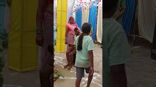 तेल हल्दी लगाते के समय फुल मस्ती डांस ‼️💃cg vlogs viral video cg King cute song funny sortssort [upl. by Eidoc]