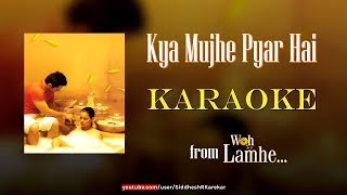 Kya Mujhe Pyar Hai  Karaoke with English Translation from quotWoh Lamhequot [upl. by Drofwarc335]