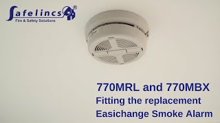 Replacing a BRK 770MBX and 770MRL Ionisation Smoke Alarm [upl. by Dloniger203]