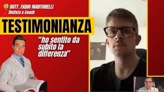 quotHo sentito subito la differenzaquot  Testimonianza di Lorenzo per il DrFabio Martorelli [upl. by Siuqram]