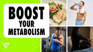 Boost Your Metabolism And BURN Fat  5 Tips  V SHRED [upl. by Marcell640]