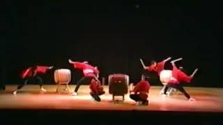 Miyake Daiko 1987  Japan Societys Taiko Celebration with Kodo amp Soh Daiko [upl. by Gehlbach200]