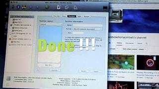 How to Create or Remove a partition on OS X 108 [upl. by O'Mahony]