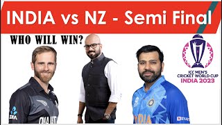 India  NZ Semi Final  Cricket World Cup I Who will win I Scientific Astrologer predicts [upl. by Terencio]