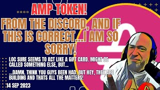 AMP Token  Your letter of credit seems to be a defi giftcard Surely I am not getting it Help [upl. by Hodgson413]