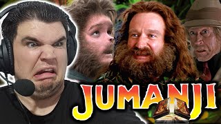 First Time Watching Jumanji Movie Reaction [upl. by Olegnaleahcim619]