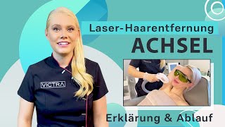 LaserHaarentfernung Achsel Victrastudio [upl. by Elraet965]