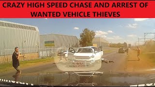 SOUTH AFRICA UNCUT  HIGHSPEED CHASE hijack crime foryou [upl. by Eiramanna]