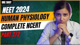 NEET 2024 Human Physiology in One Shot Part22  Class11 Biology [upl. by Thompson]