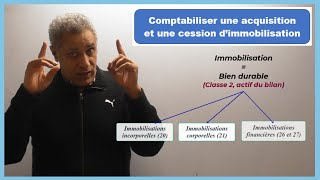 Acquisition et Cession dIMMOBILISATIONS AMORTISSABLES  Écritures comptables [upl. by Neely586]