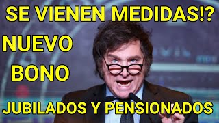 RECOMENDACON Bonos aumentos ayuda alimentaria a los Jubilados de ANSES 2023 medidas de Milei [upl. by Kaia]