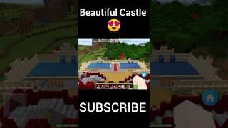 Minecraft Beautiful Castle 🤩 mincraft [upl. by Irab614]