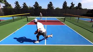 Amazing Pickleball Singles Point [upl. by Agace]