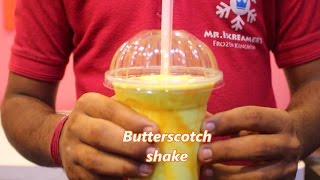 Butterscotch Milk Shake Recipe  Indian Drink Desert [upl. by Aseret]