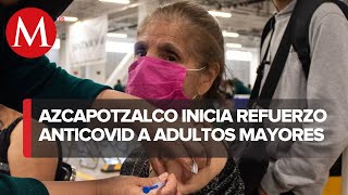 Inicia en CDMX la aplicación del refuerzo de la vacuna contra COVID19 para adultos de 30 a 39 años [upl. by Annoif]