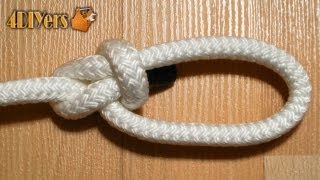 DIY Tying A Bowline Knot [upl. by Ahpla488]