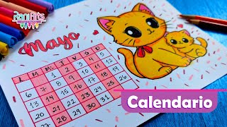 Haz el CALENDARIO DE MAYO  ideas de organización bullet journal journaling [upl. by Justin553]