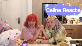 celine catching up on offlinetv amp friends [upl. by Ahsot]