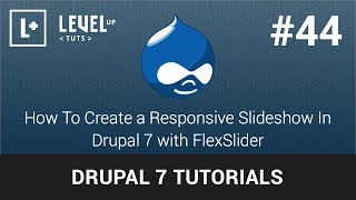 Drupal 7 Tutorials 44  How To Create a Responsive Slideshow In Drupal 7 with FlexSlider [upl. by Landrum]