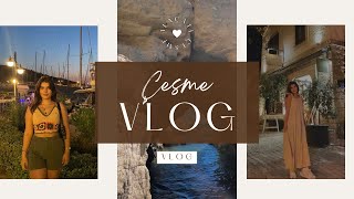 VLOG  Çeşme plajlar  bol dondurma ve midye  alaçatı kalabalığı vlog alaçatı çeşme [upl. by Helmer842]