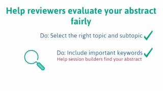 Abstract Submission Tips [upl. by Alfie]