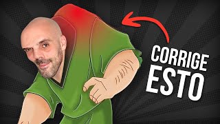 El mejor EJERCICIO para CORREGIR tu POSTURA en menos de 1 MINUTO [upl. by Norahs37]