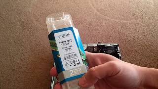 How To Upgrade Install Crucial 16gb Ram into HP Compaq Elite 8300 Ultra Slim Desktop [upl. by Bickart942]