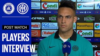 SPEZIA 13 INTER 💪🏻❤️  LAUTARO  SKRINIAR EXCLUSIVE INTERVIEWS SUB ENG 🎤⚫🔵 [upl. by Ytsirhc]