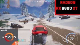 Fortnite Chapter 5 Epic Settings  RX 6600 XT  Ryzen 5 5600 X  1080p [upl. by Adnahs]