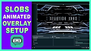 Streamlabs OBS Animated Overlay Setup Tutorial TwitchMixer [upl. by Teyut335]