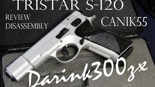 Tristar Canik55 S120 Review Disassembly [upl. by Eirual]