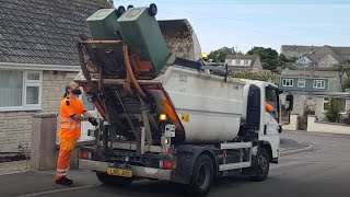 2015 amp 2021 Isuzu Micro L Bin Lorrys Collecting Food Waste In Dorset [upl. by Fafa]