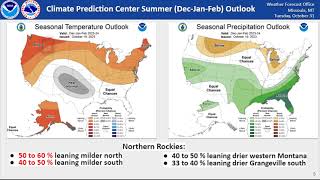 NWS Missoula Part 2 of the 20232024 Winter Outlook [upl. by Vanny]