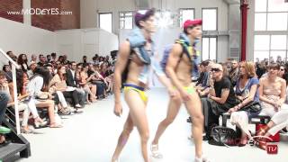 FRANKIE MORELLO  SPRING SUMMER 2014 Backstage Interviews Runway FHD [upl. by Anyg]