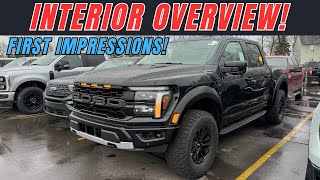 2024 Ford F150 Raptor First impressions  Interior Technology and changes vs 2023 [upl. by Shig]