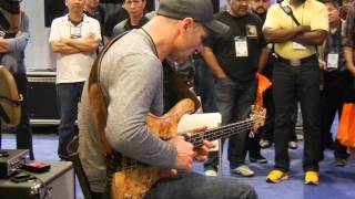 Wojtek Pilichowski Bass Jam at NAMM Music Show [upl. by Merideth]