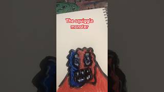 The cute lil squiggle monster a posca pen drawing from imagination [upl. by Krug546]