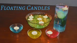 DIY Floating Candles [upl. by Hertha]