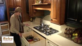 Kitchen Cabinet Accessory Ideas Deep Drawer Cabinets [upl. by Ronym]