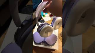 Unboxing New Airpods Max Purple airpodsmax [upl. by Jackelyn]