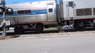 Amtrak Trains Ashland VA [upl. by Lomasi]