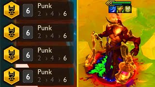 6 PUNK TRESH SHOULD BE ILLEGAL ⭐⭐⭐  TFT SET 10 [upl. by Tama]