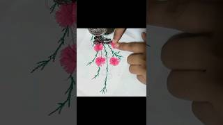 simple machine embroiderydiyshortvideoshowlatestsew exper [upl. by Rebmaed]