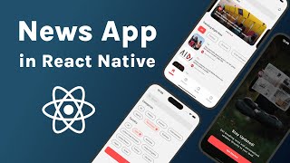 🔴 Build Complete News App in React Native  React Native Course for Beginners  React Native Project [upl. by Nnylodnewg738]