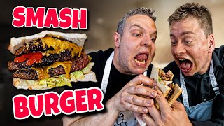 Domácí Smash Burgery  Levné vaření [upl. by Yank]