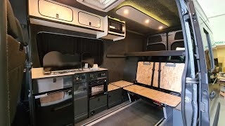 Shorts MWB Mercedes Sprinter 5 Berth Camper Conversion [upl. by Tingey]